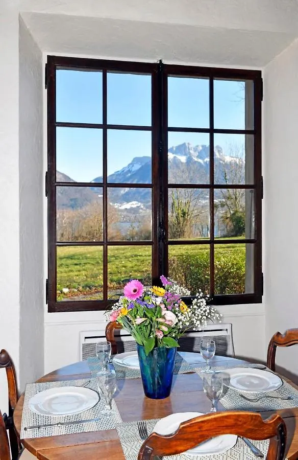 Apartment La Grange De Jean - 3 Bedrooms With Garden 300M From Lake Annecy Sevrier